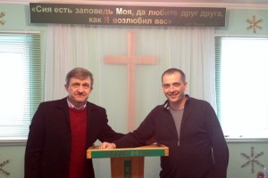 В церкви "Голос Веры"