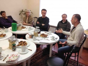 Общение с лидерами церкви "Царства Божьего"